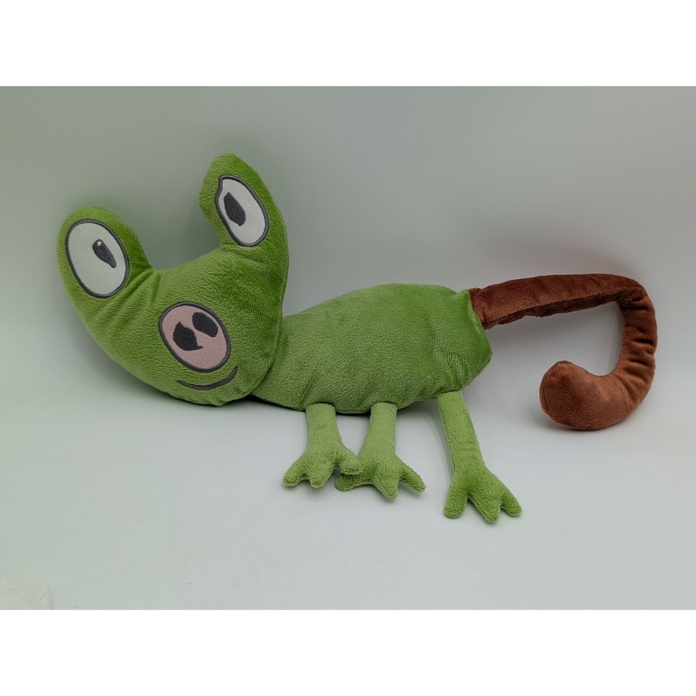 Ikea Sagoskatt Green Lizard Pig Plush 10 Inch Stuffed Animal Toy